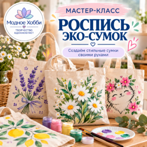 РОСПИСЬ ЭКО-СУМОК