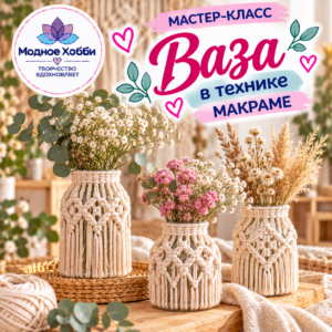 ВАЗА МАКРАМЕ